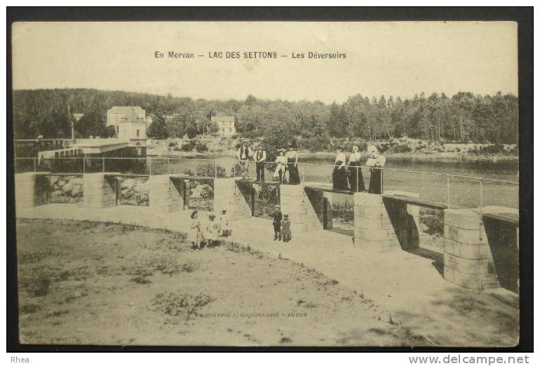 58 Les-Settons Montsauche-les-Settons lac deversoir    D58D  K58180K  C58180C RH057857