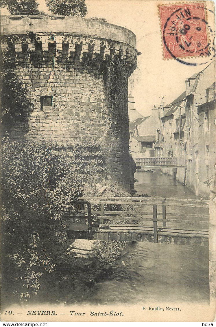 58 - NEVERS - TOUR SAINT ELOI - F. Roblin Nevers - 10