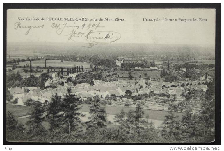 58 Pougues-les-Eaux vue aerienne    D58D  K58214K  C58214C RH057804