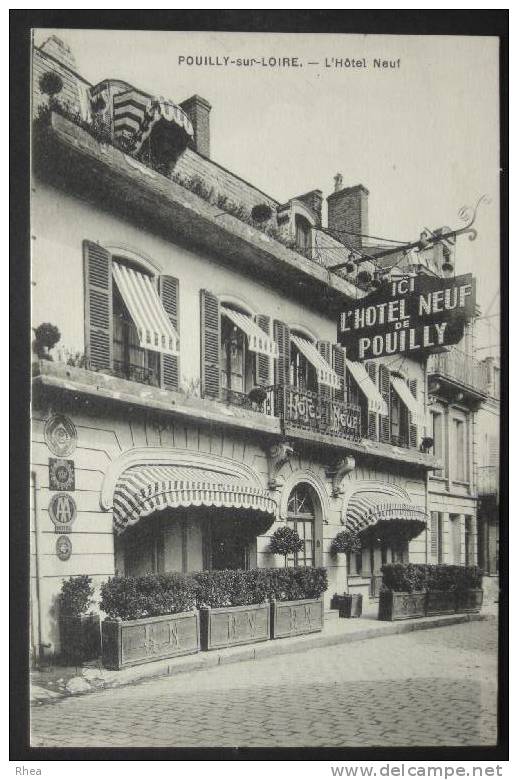 58 Pouilly-sur-Loire hotel carte pub    D58D  K58215K  C58215C RH057812