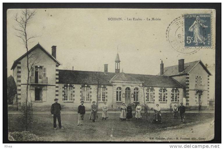 58 - SAINT-MARTIN-SUR-NOHAINE - Les Ecoles - La Mairie