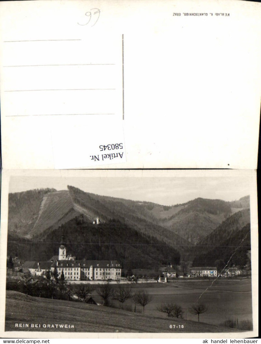 580345,Rein Gratwein-Straßengel Ansicht Stift
