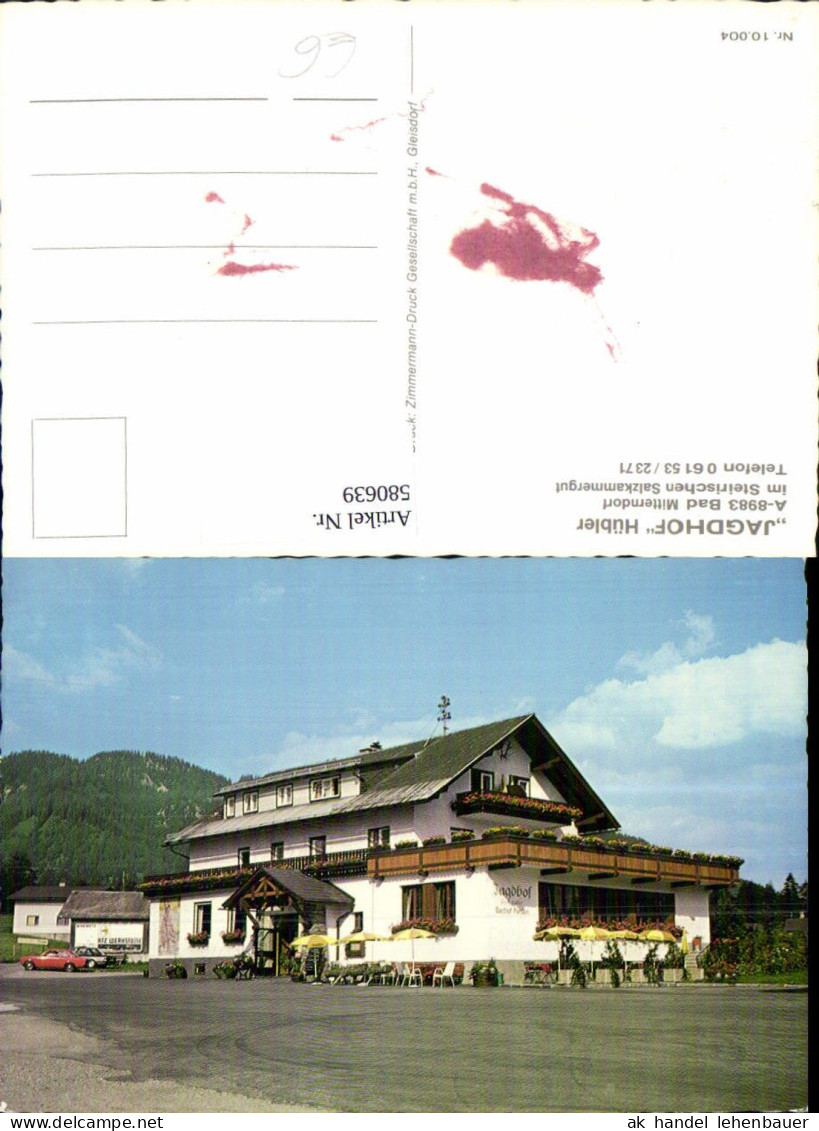 580639,Bad Mitterndorf Jagdhof Hübler