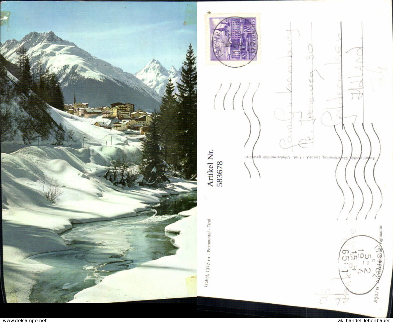 583678,Ischgl Paznautal Winteransicht