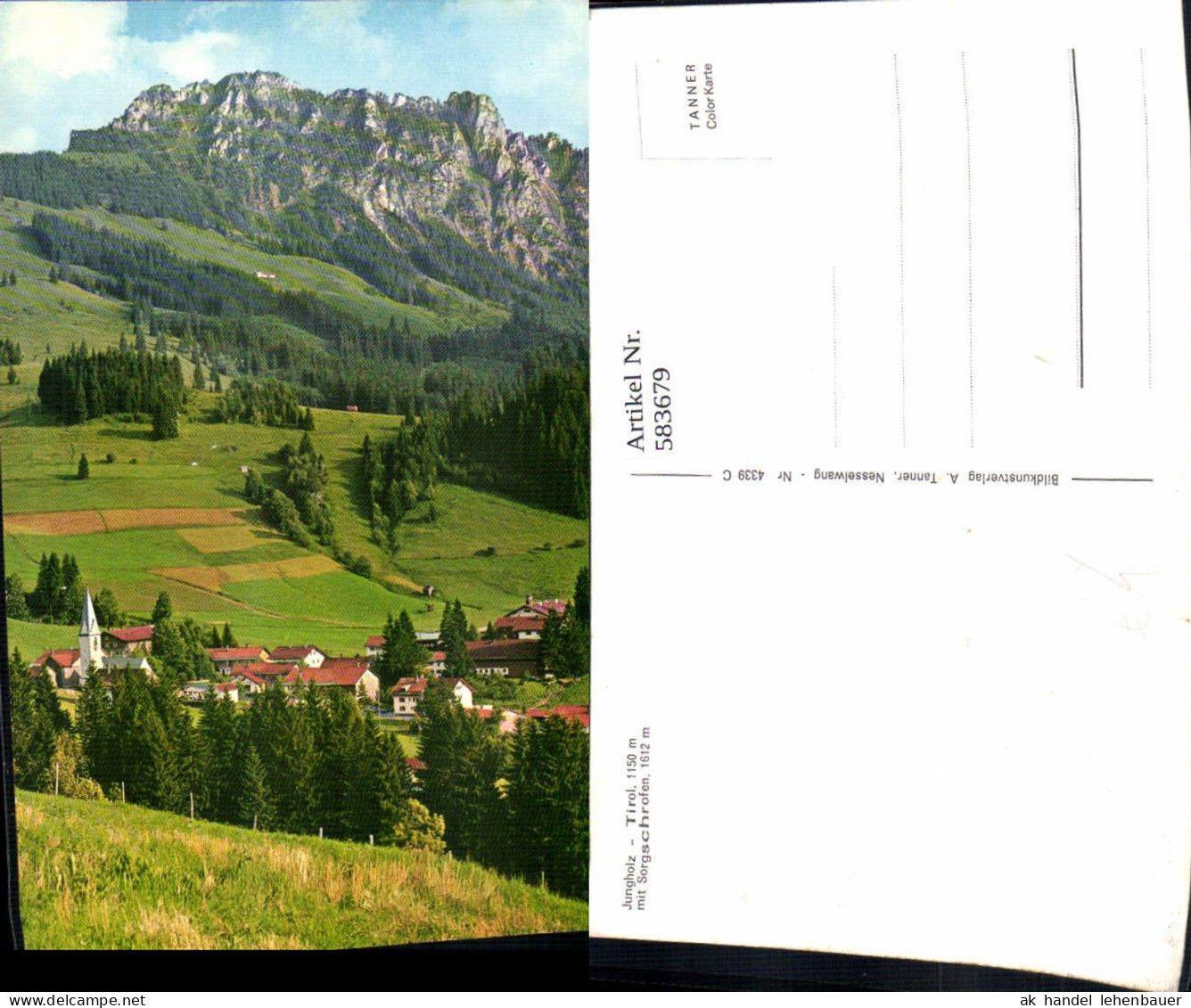 583679,Jungholz m. Sorgschrofen