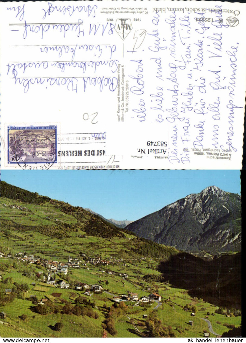 583749,Wenns geg. Tschirgant Pitztal