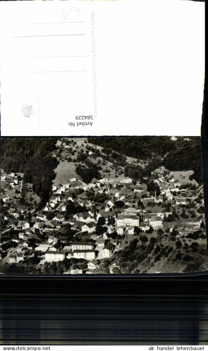 584229,Foto Ak Luftbild Haselstauden Dornbirn-Haselstauden Dornbirn
