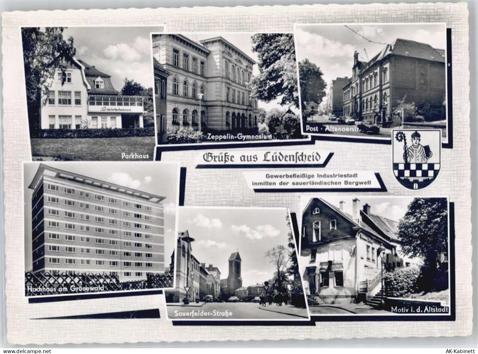 58507 W5880 Lüdenscheid - Sauerfelder Strasse , Postamt - 51054741