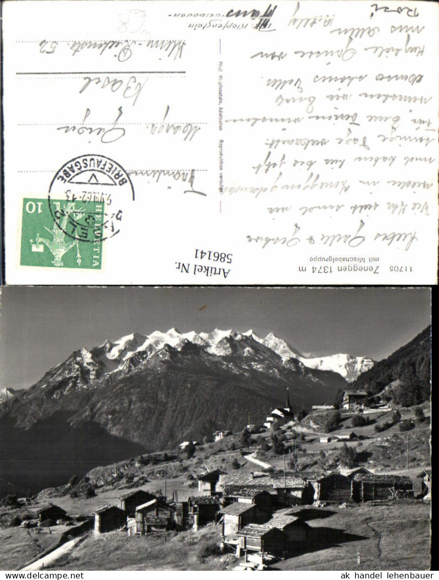 586141,Zeneggen m. Mischalbelgruppe Switzerland