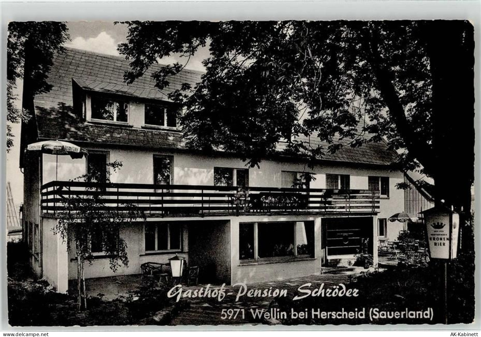 58849 W5974 Herscheid , Westf - Gasthaus Pension Schröder Wellin - 51885209