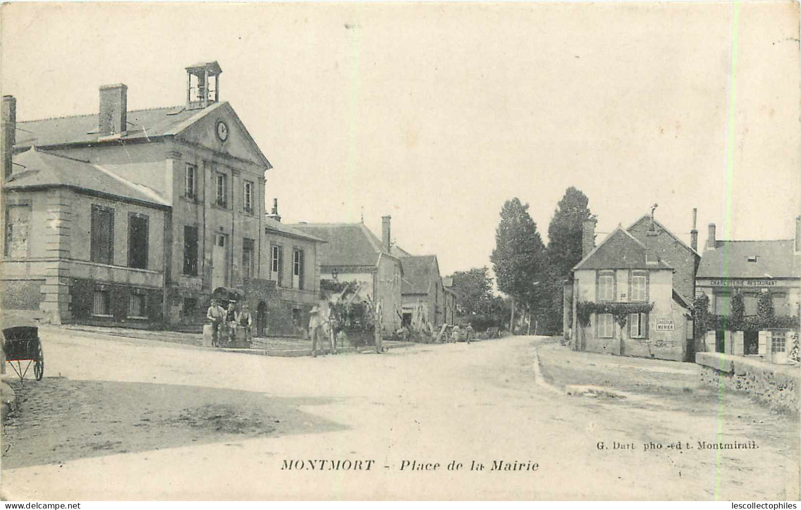 58979 - MONTMORT LUCY - PLACE DE LA MAIRIE