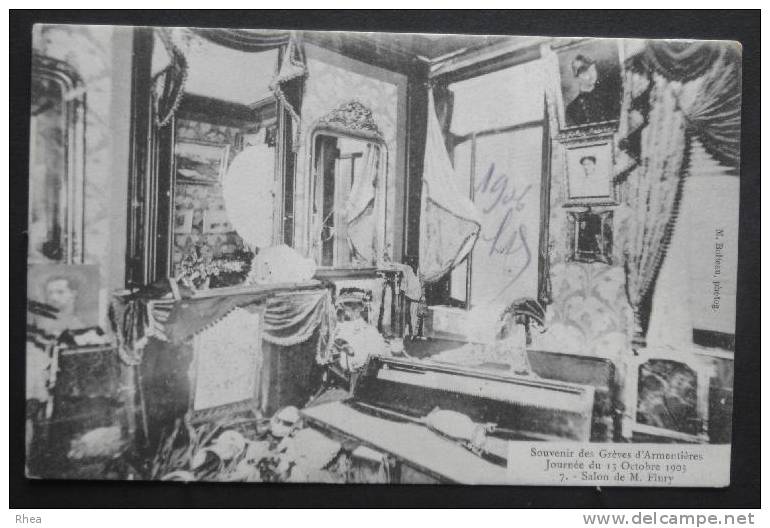 59 Armentières greve saccage    D59D  K59017K  C59017C RH039688