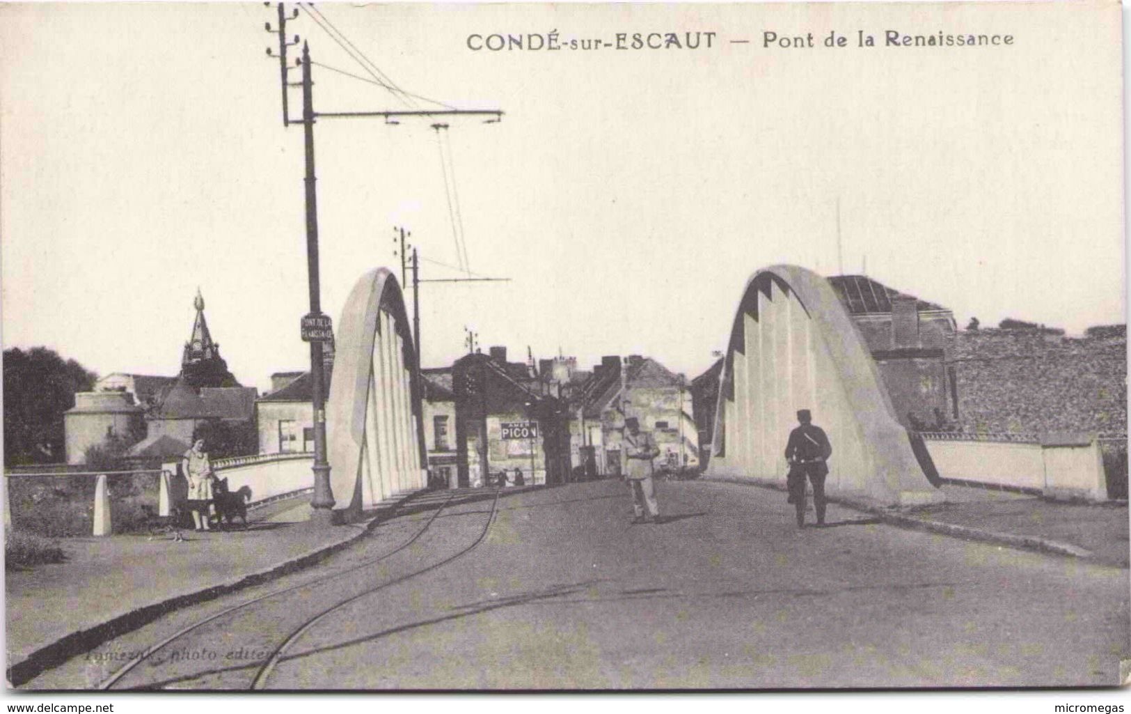 59 - CONDE-sur-ESCAUT - Pont de la Renaissance