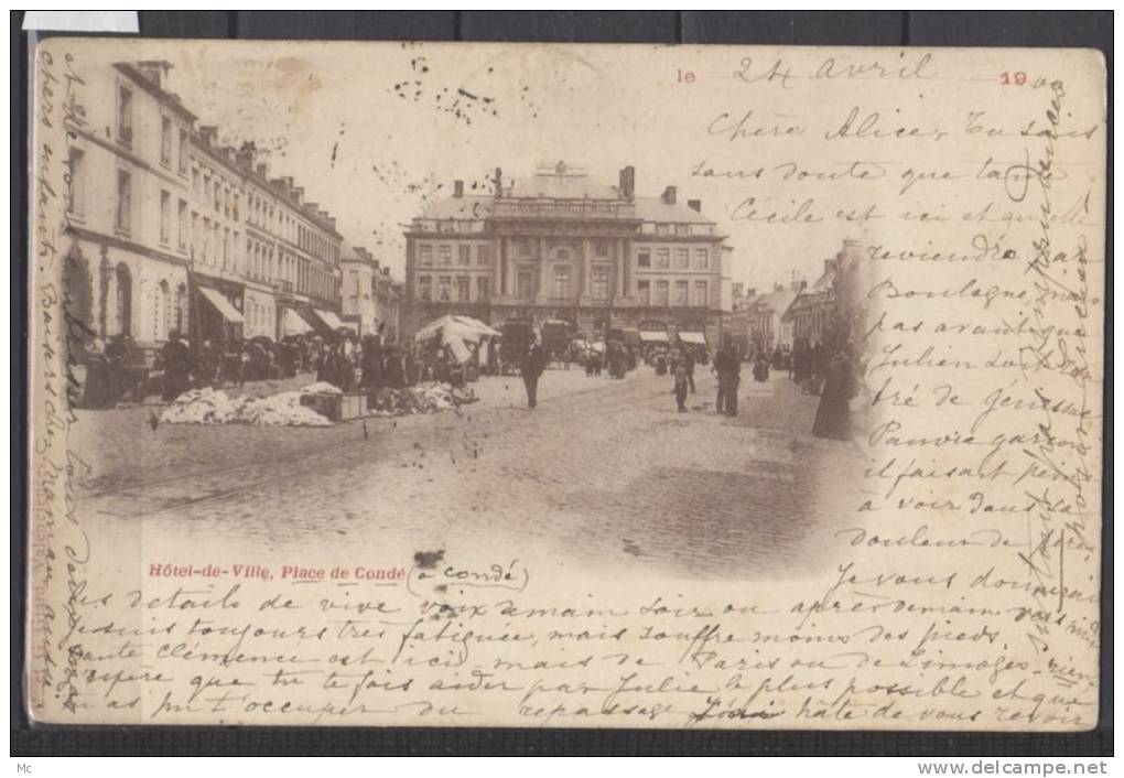 59 - Condé sur l'Escaut - Place de Condé