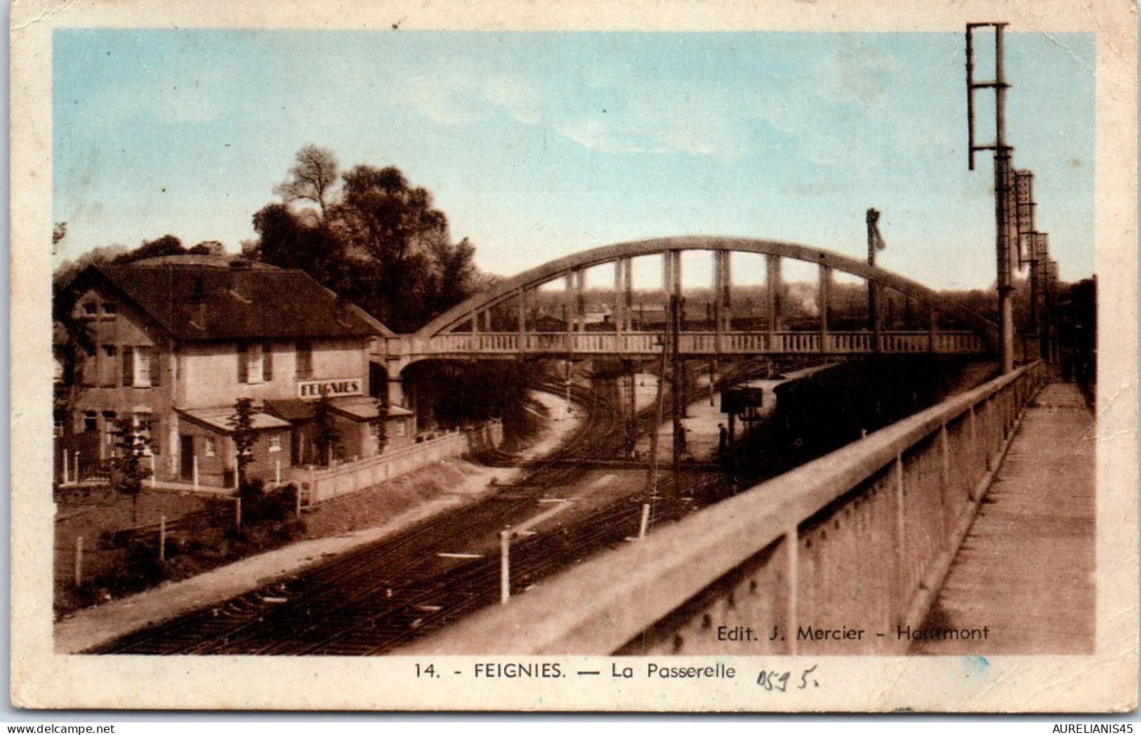 59 FEIGNIES - la passerelle