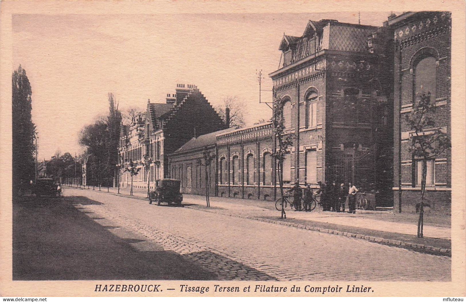 59* HAZEBROUCK  tissages  tersen et filature comptoir linter      RL55,1464