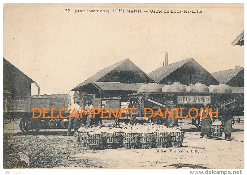 59 // LOOS LES LILLE, Etablissement KUHLMANN,    Solon edit  **