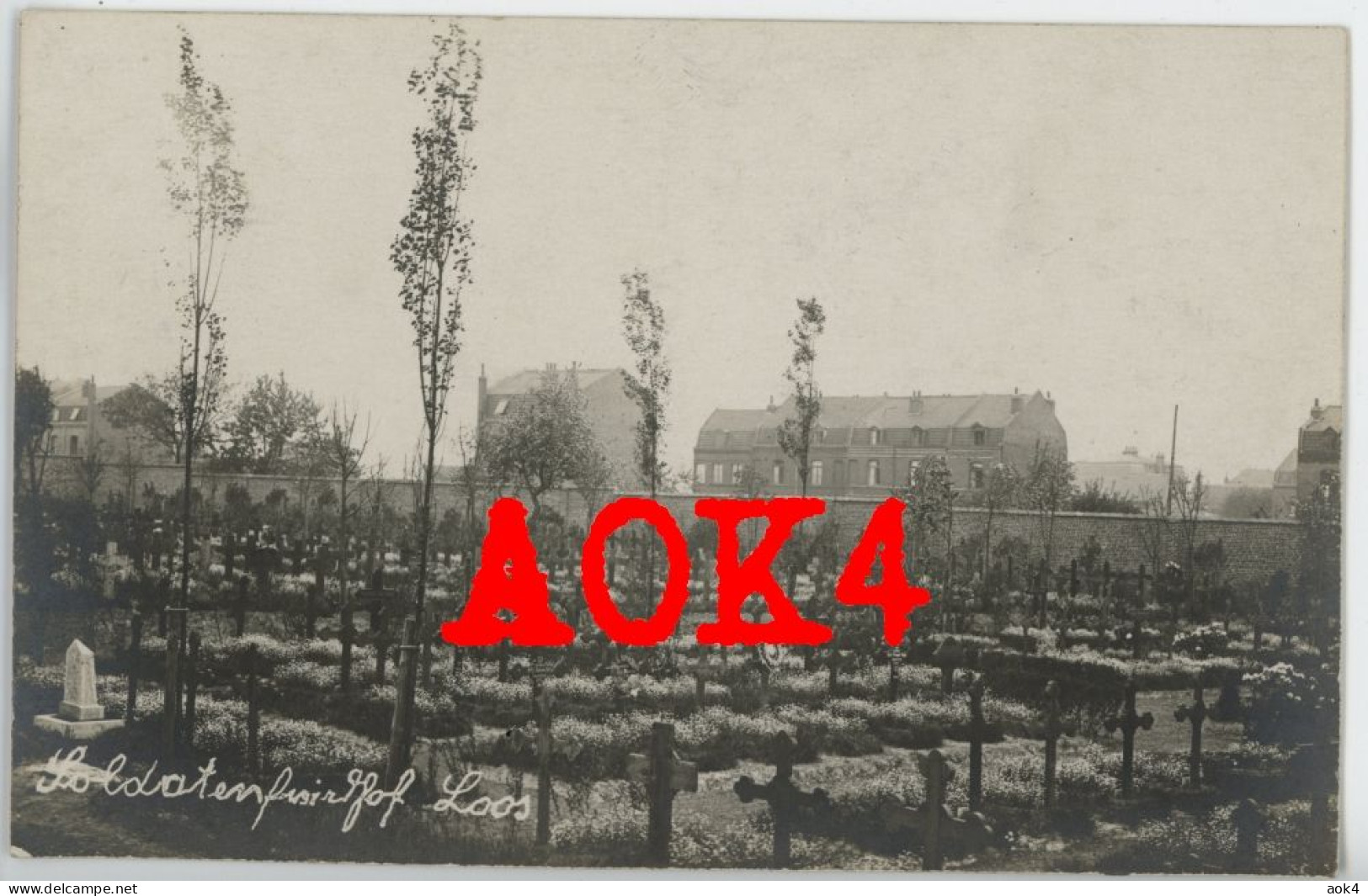 59 Nord LOOS Lille cimetiere allemand Nordfrankreich Courrieres