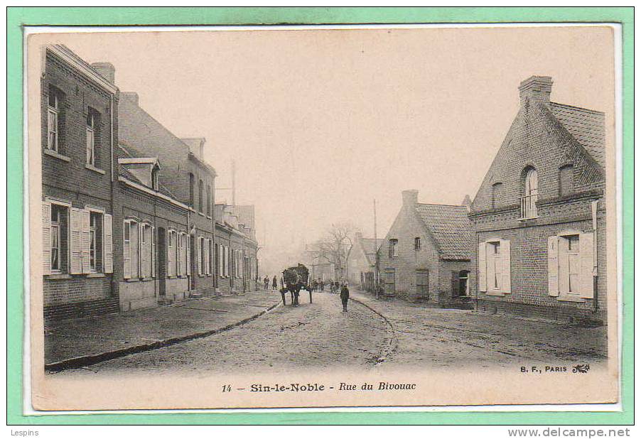 59 - SIN LE NOBLE --  Rue du Bivouac