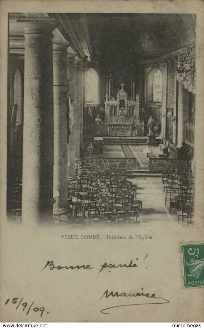 59 - VIEUX CONDE - Intérieur de l'Eglise