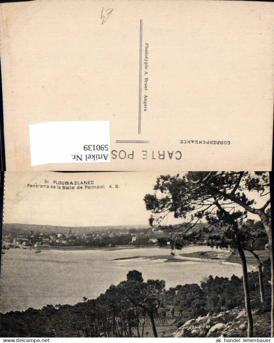 590139,Ploubazlanec Panorama de la Baie de Paimpol France