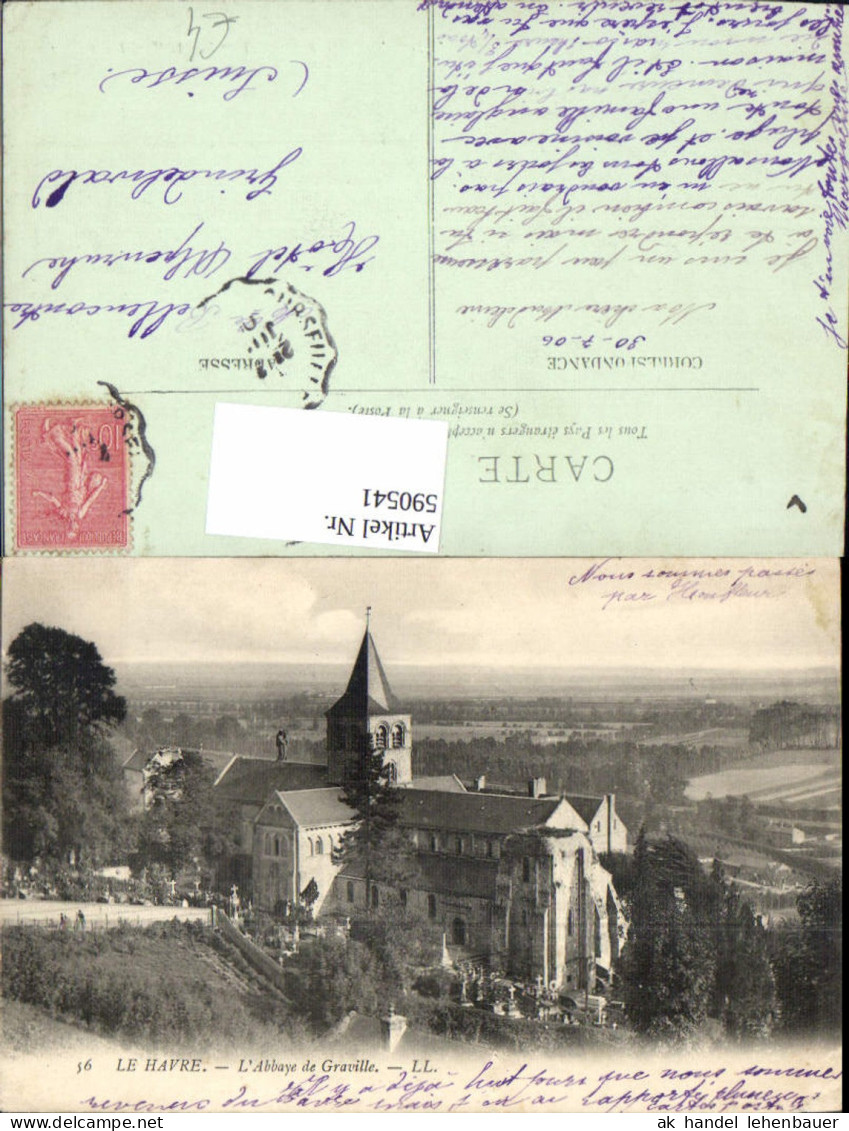 590541,Le Havre L Abbaye de Graville Kloster France