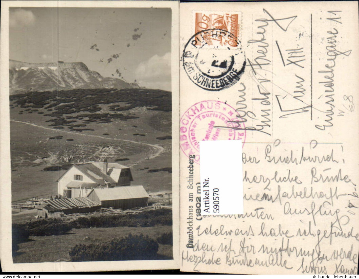 590570,Damböckhaus a. Schneeberg Puchberg am Schneeberg