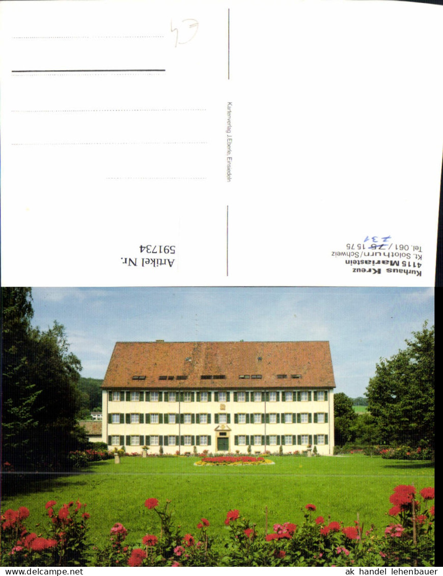 591734,Kurhaus Kreuz Mariastein Metzerlen-Mariastein Switzerland