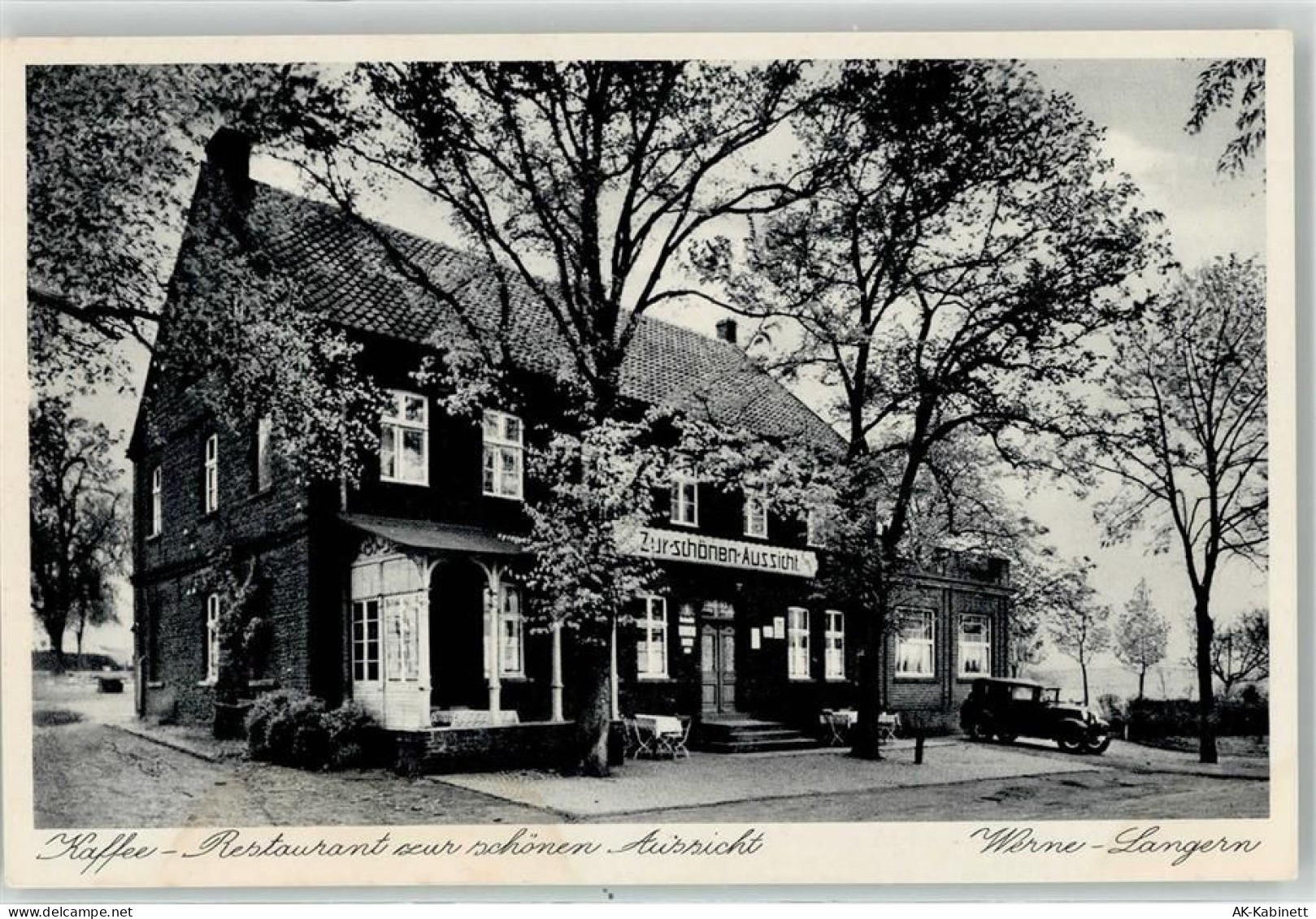 59368 W4712 Werne - Langern Gasthaus Zur schönen Aussicht Inhaber Hausch... - 52183347