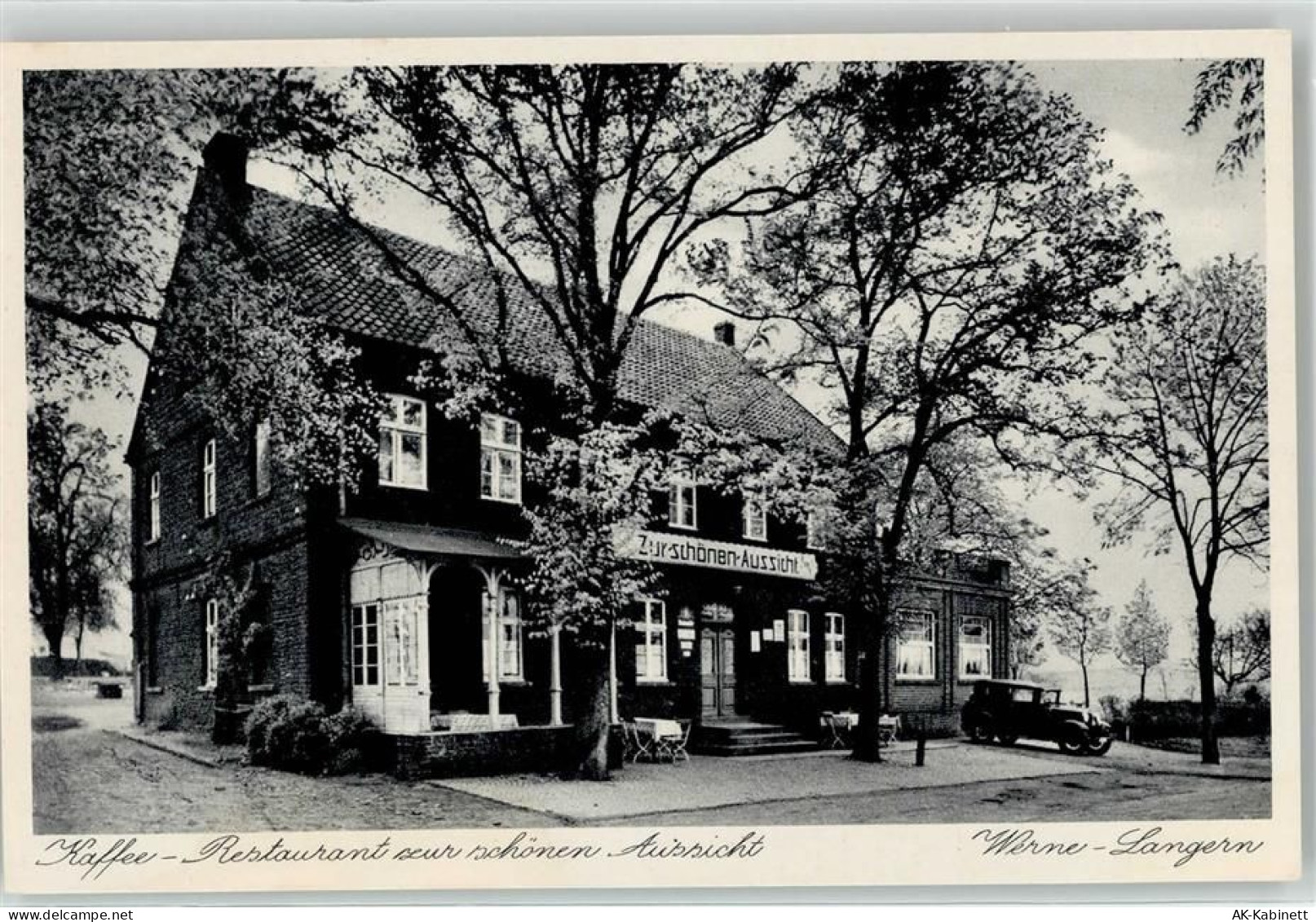 59368 W4712 Werne - Langern Gasthaus Zur schönen Aussicht Inhaber Hausch... - 52183348