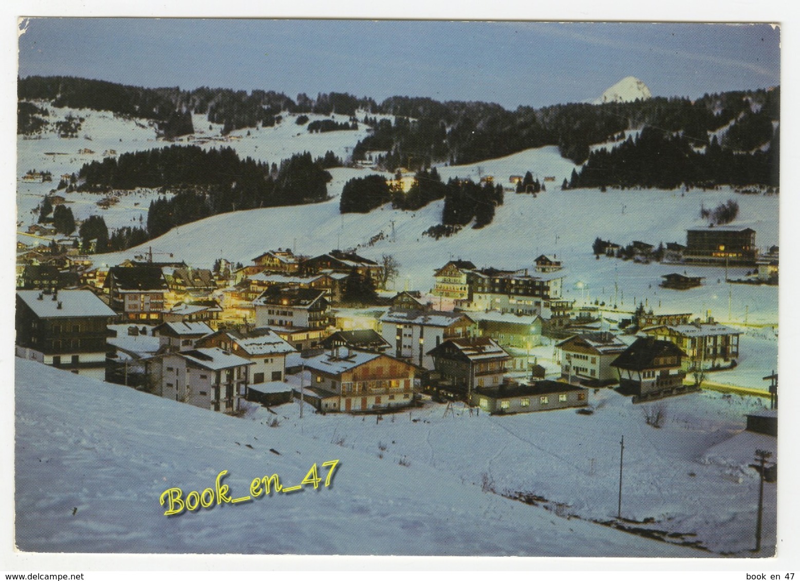 {59385} 74 Haute Savoie Les Gets , Nocturne aux Gets