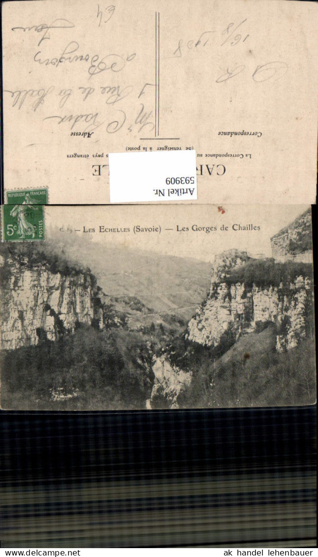 593909,Les Echelles Savoie Les Gorges de Chailles France