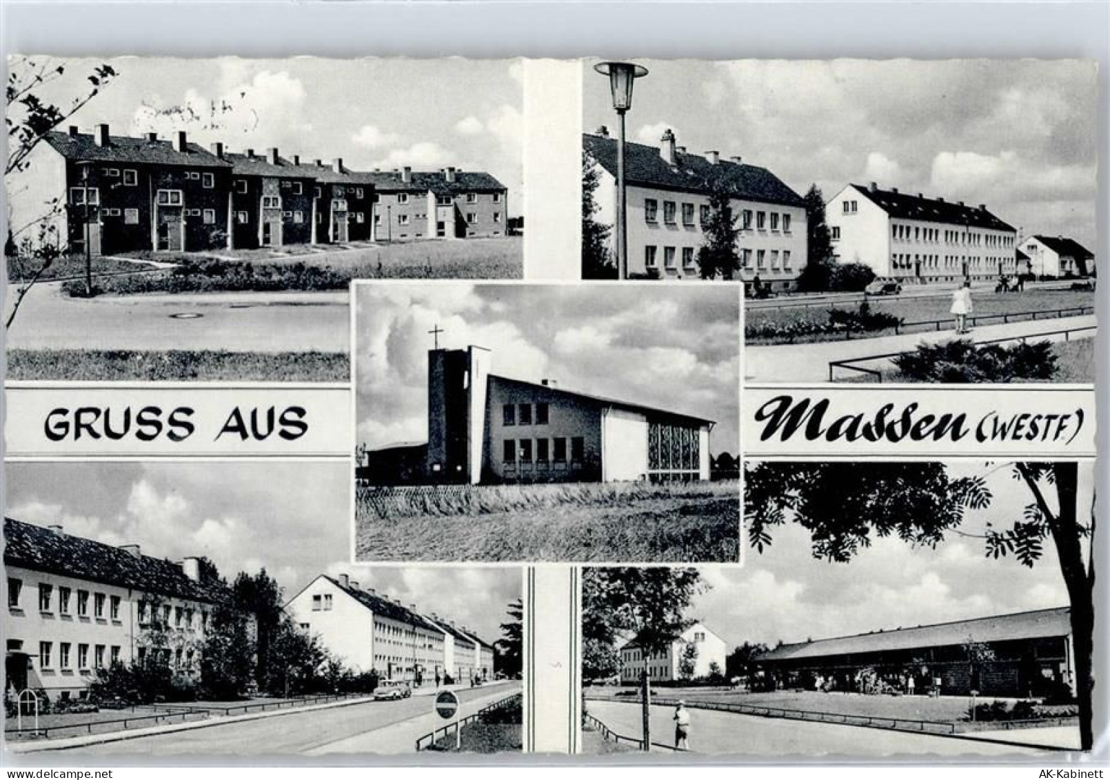 59423 W4750 Massen - Straßenansicht Kirche - 51378886