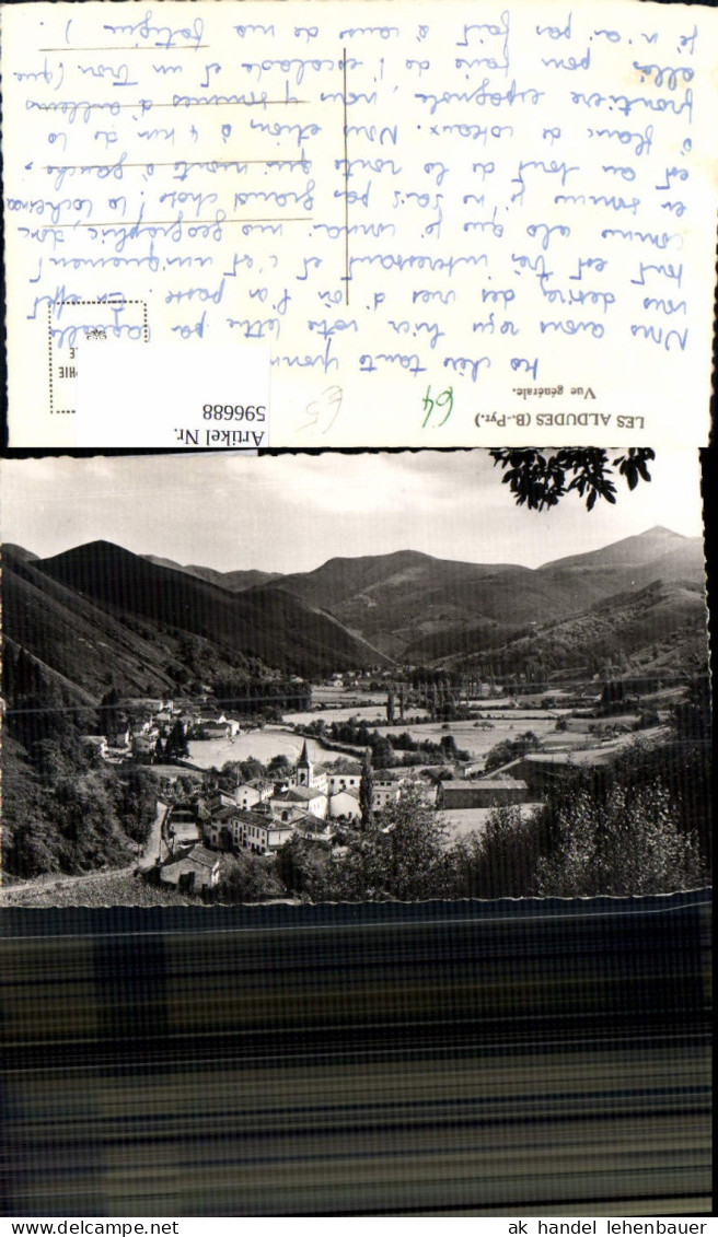 596688,Foto Ak Les Aldudes Vue generale France