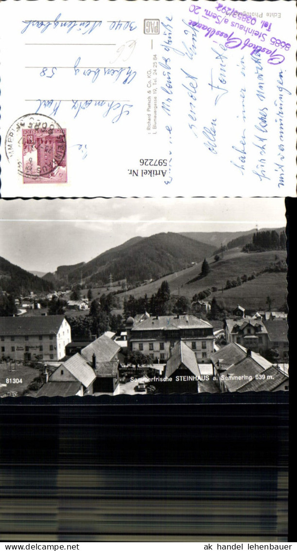597226,Steinhaus am Semmering
