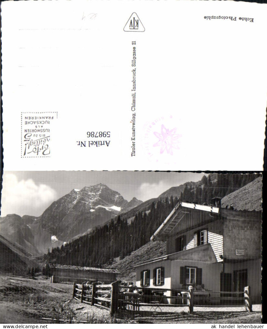598786,Foto Ak Alpenwirtschaft Pinnis Stubaital Neustift im Stubaital