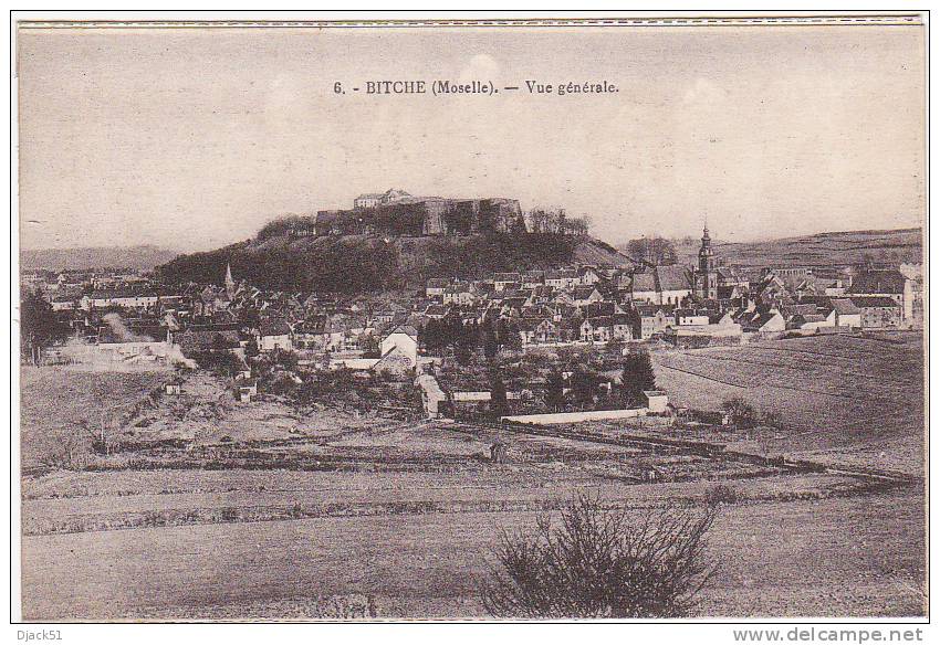 6. BITCHE (Moselle) - Vue générale
