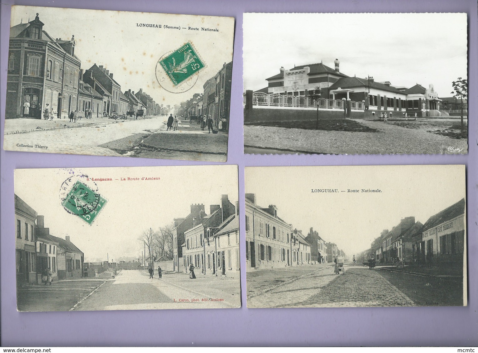 6 cartes -  Longueau -(Somme)