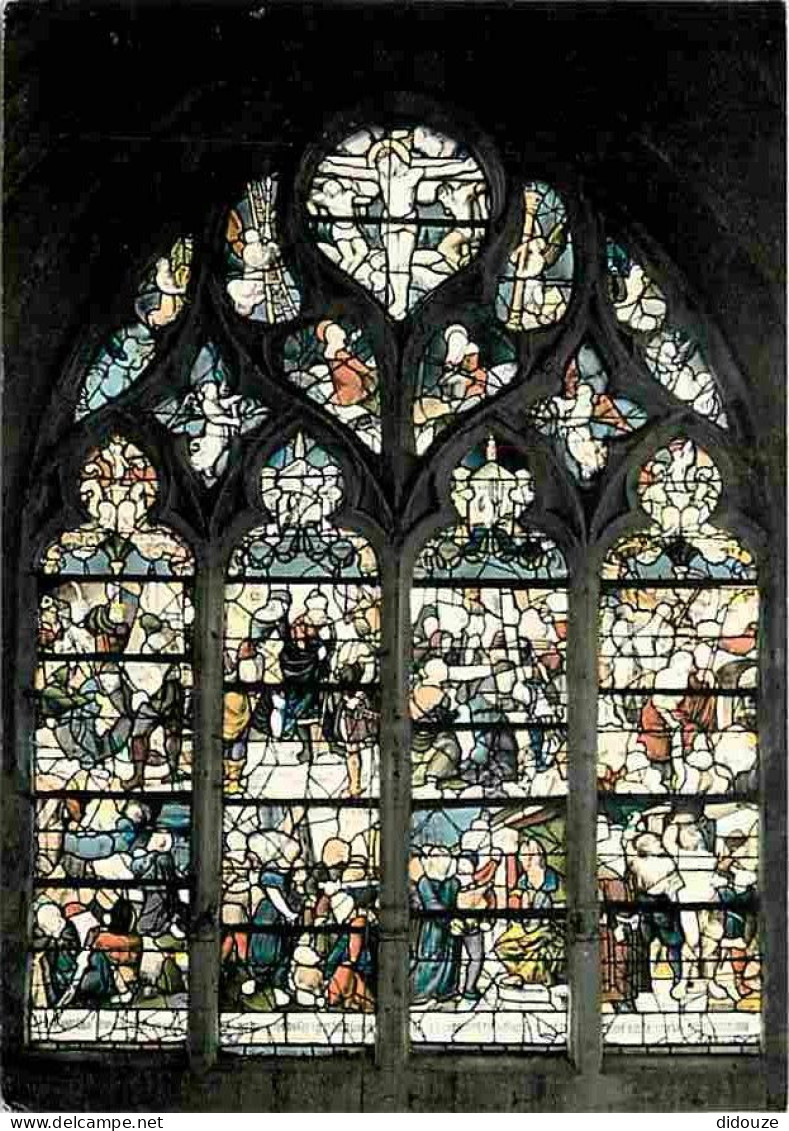 60 - Boran sur Oise - Vitral intérieur de l'église - Vitraux Religieux - CPM - Voir Scans Recto-Verso