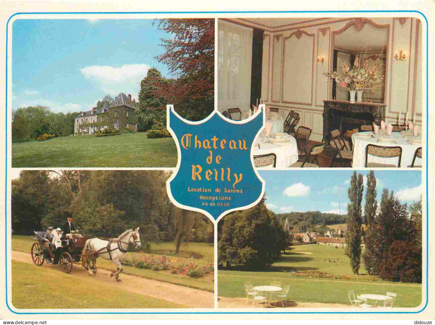60 - Chaumont en Vexin - Château de Reilly - Multivues - CPM - Voir Scans Recto-Verso