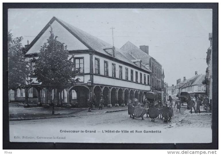 60 Crèvecoeur-le-Grand mairie hotel de ville    D60D  K60178K  C60178C RH044438