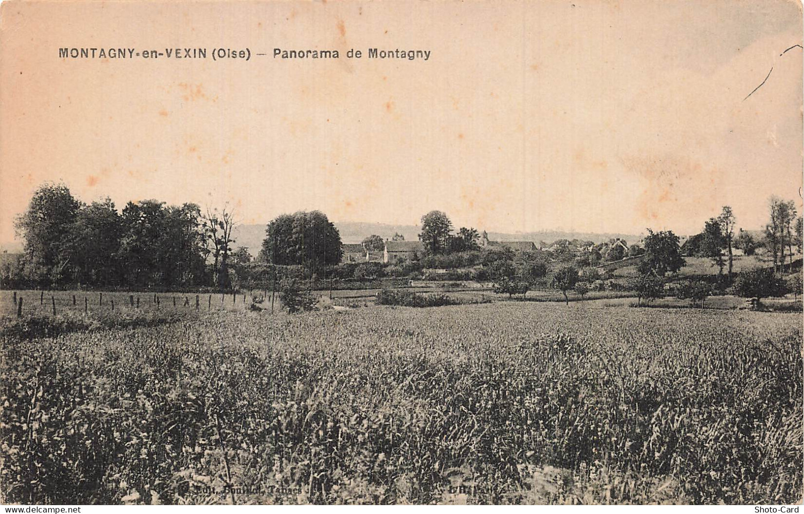 60 MONTAGNY EN VEXIN PANORAMA DE MONTAGNY