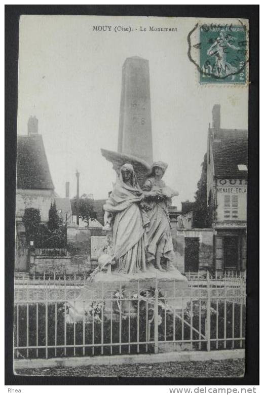 60 Mouy monument aux morts    D60D  K60439K  C60439C RH044762