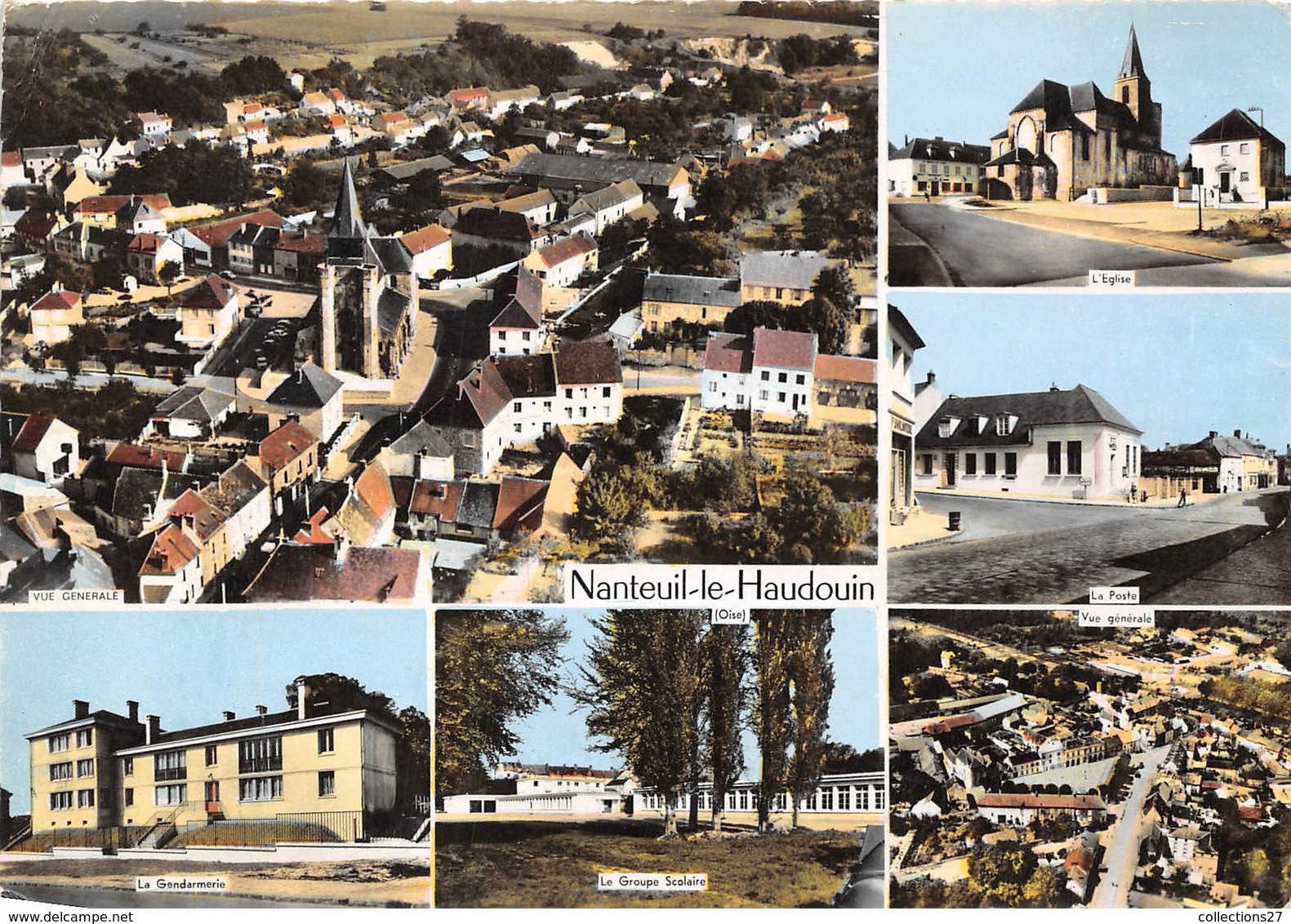 60- NANTEUIL-LE-HAUDOUIN- MULTIVUES