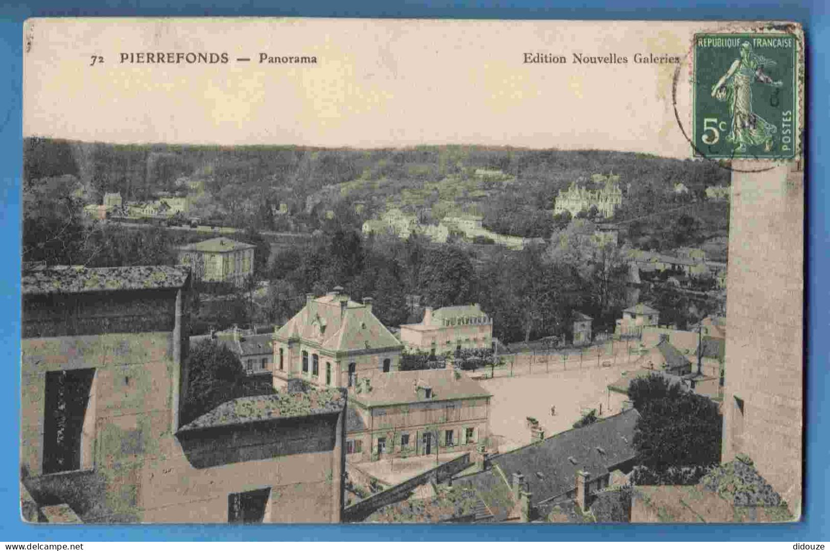 60 - Pierrefonds - Panorama - Ecrite en 1908
