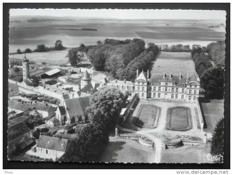 60 Raray vue aerienne chateau    D60D  K60509K  C60525C RH044902