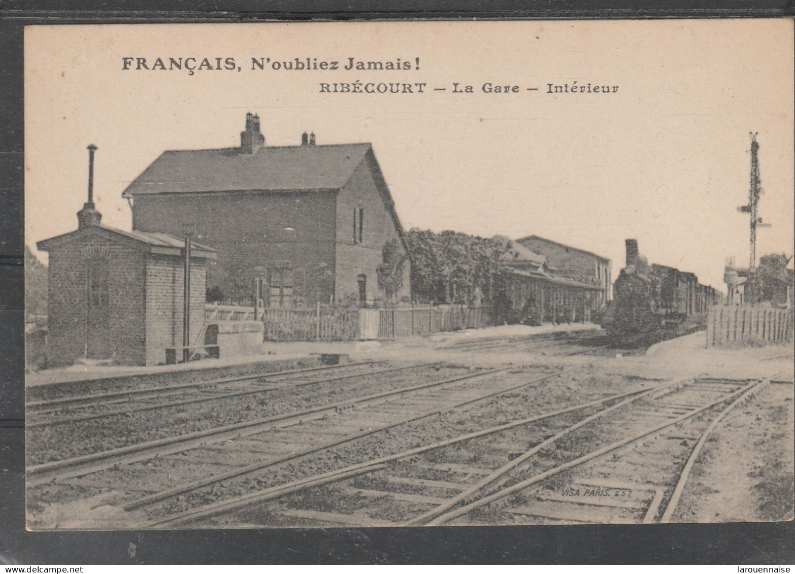 60 - RIBECOURT DRESLINCOURT - La Gare - Intérieur