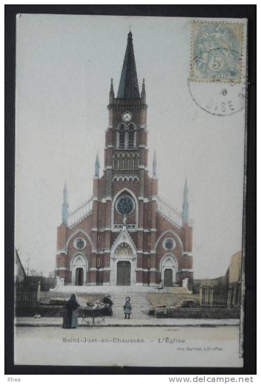 60 Saint-Just-en-Chaussée eglise D60D K60581K C60581C RH045074