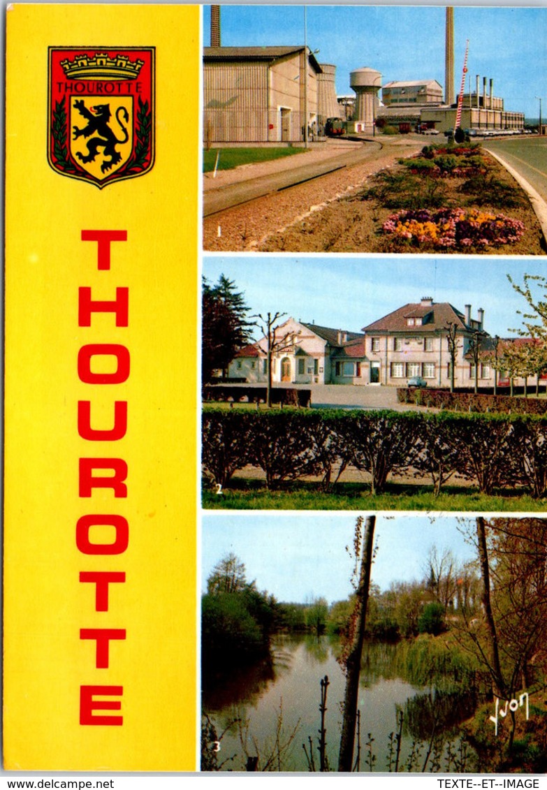 60 THOUROTTE - Carte souvenir