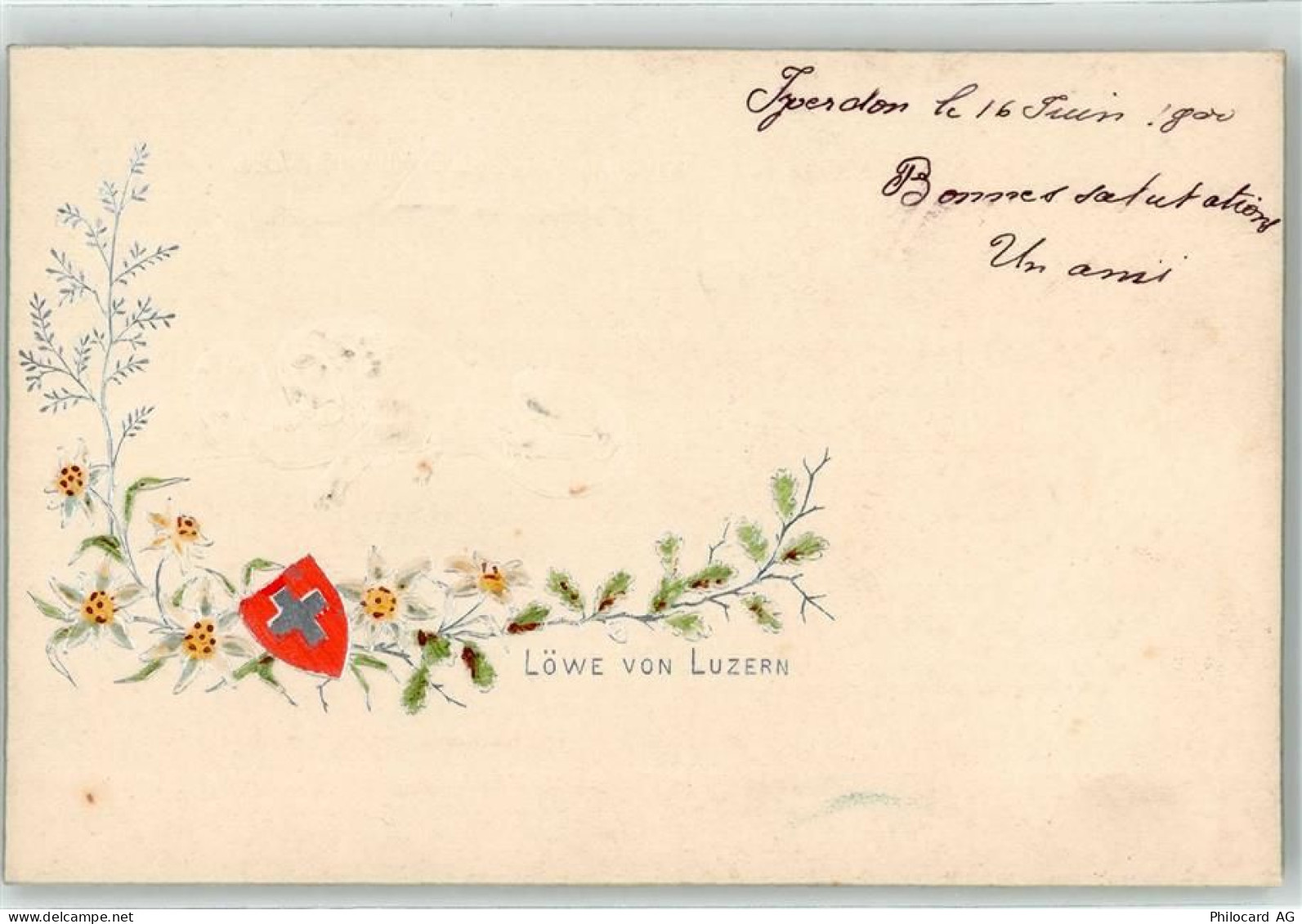 6000 Luzern Lucerne - 1900 Löwe von Luzern - 52172759